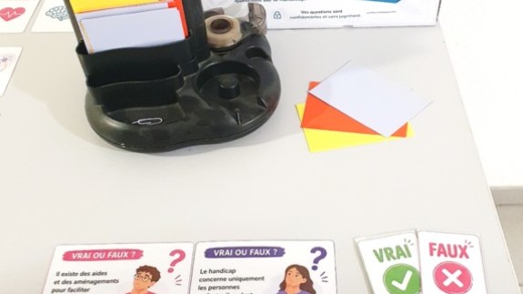 Semaine de la QVCT Atelier handi sensi