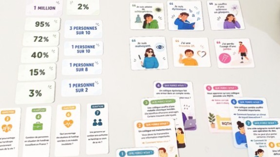 Semaine de la QVCT Atelier handi sensi